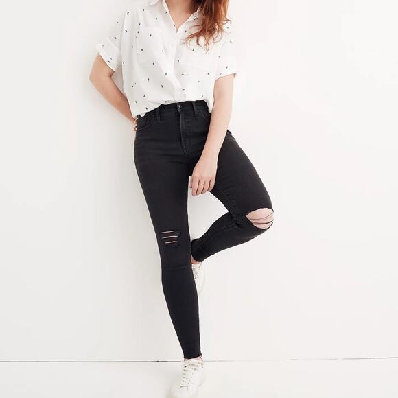 MADEWELL 9" Midrise Skinny Jeans NWT in Size 37 - Picture 8 of 8